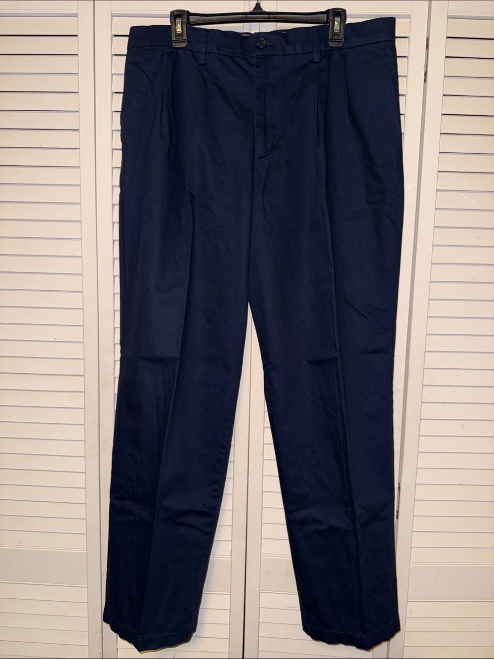 Dockers Navy Men's Dress Pants Classic Fit 36x34